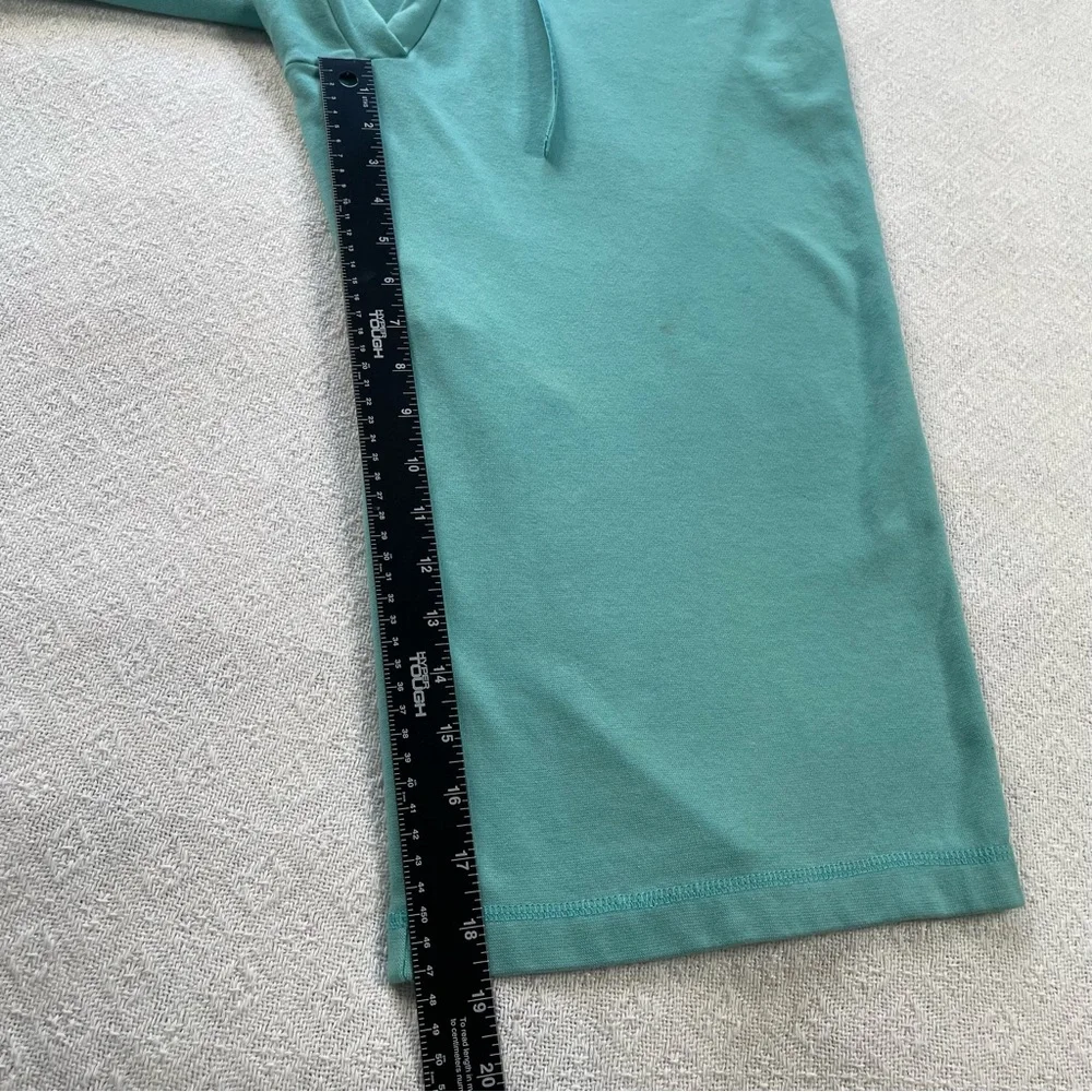 Mountain Lake Teal Women's Top and‎ Bottom Set ~ Size Large Petite~  Casual Set
